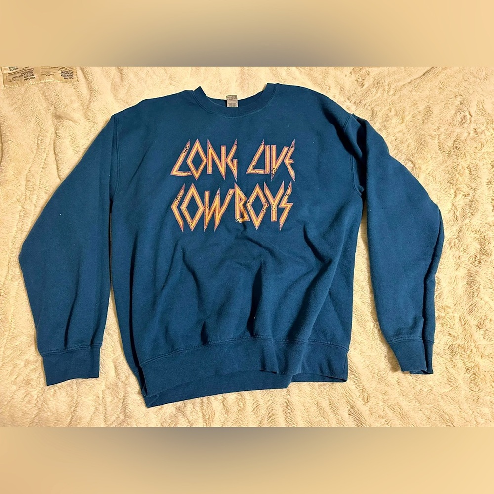 Long Live Cowboys Western Sweatshirt